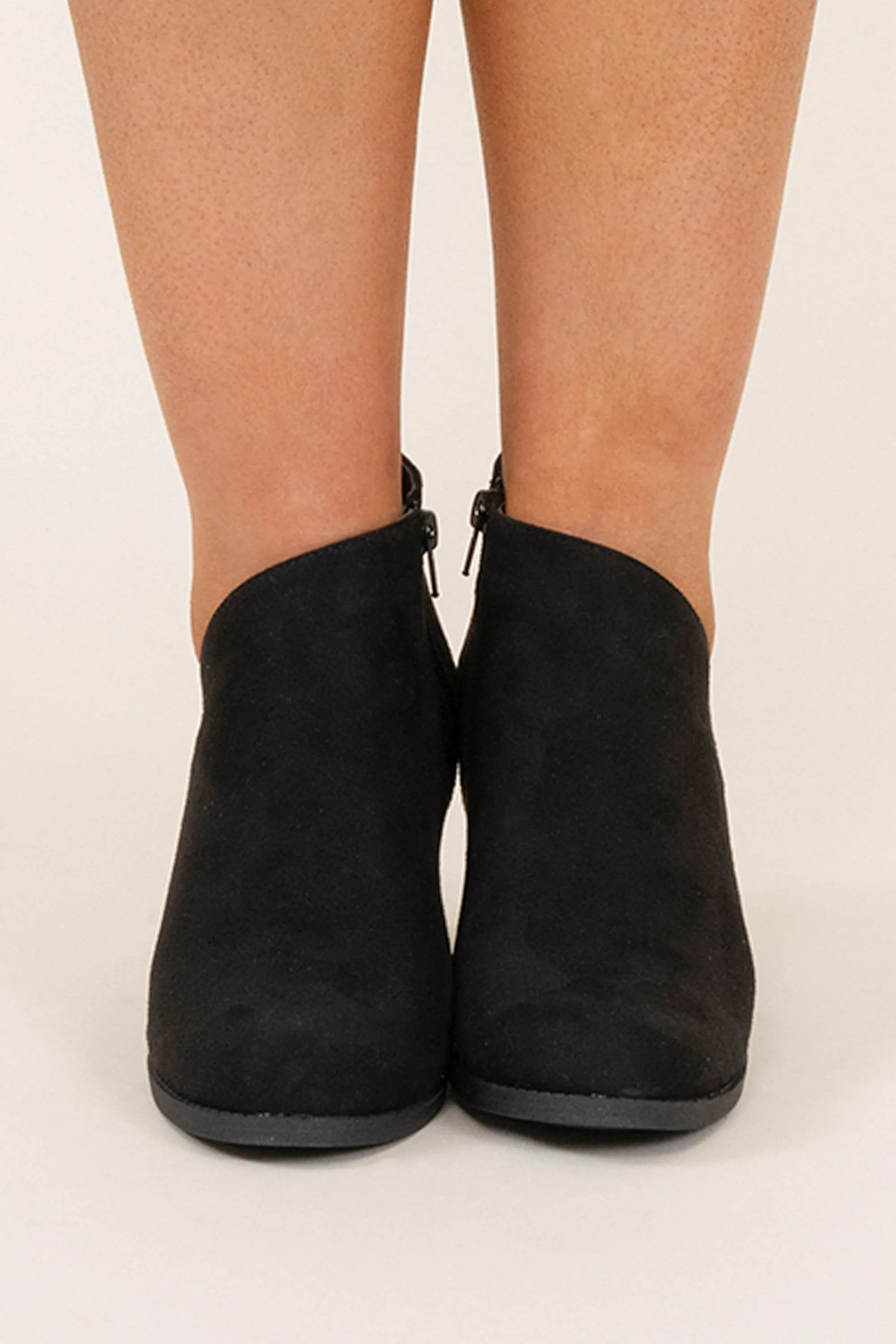Always A Good Time Booties, Black