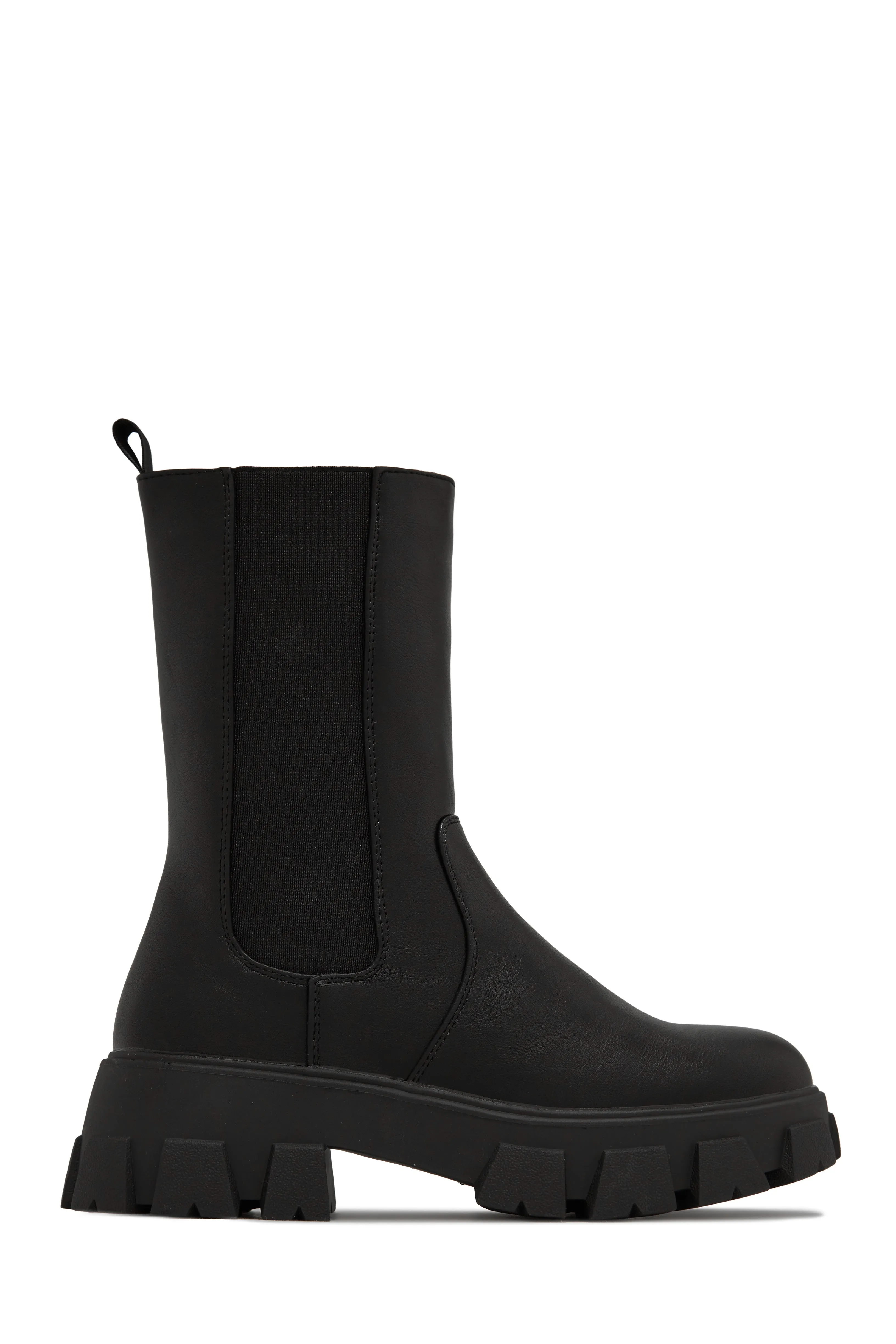 Cold As Ice Flat Boots - Black