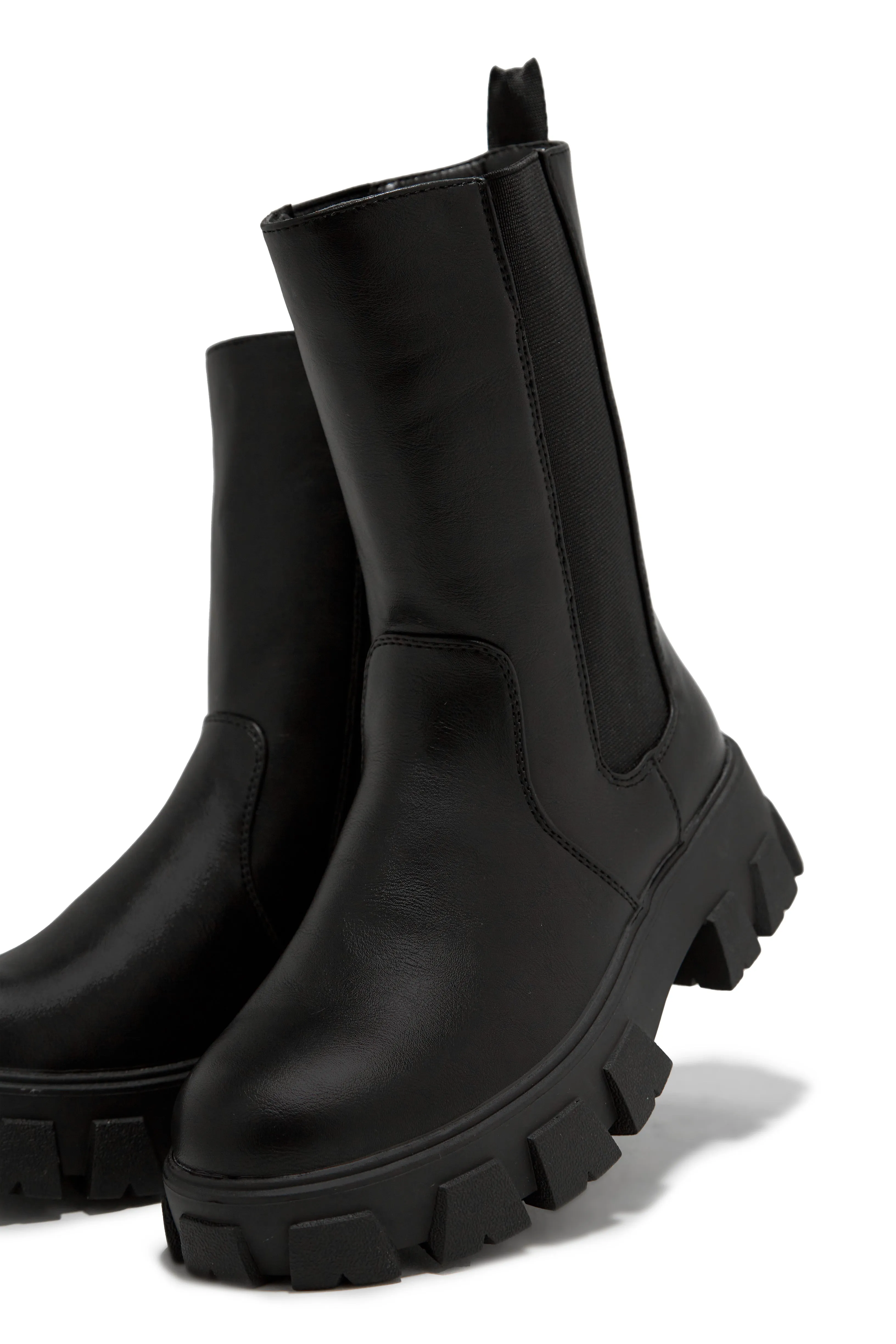 Cold As Ice Flat Boots - Black
