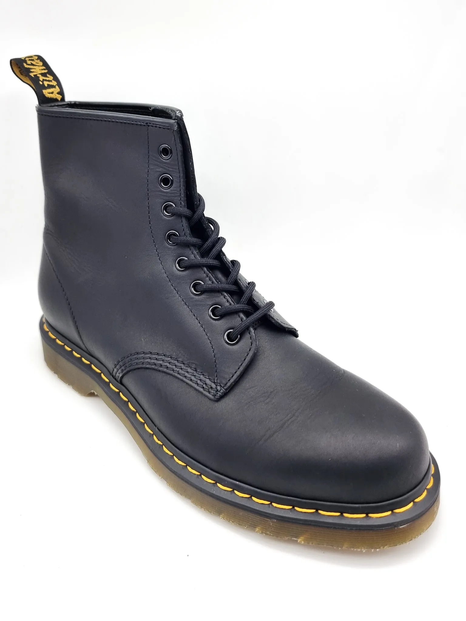 DR. MARTENS 1460 BLACK GREASY