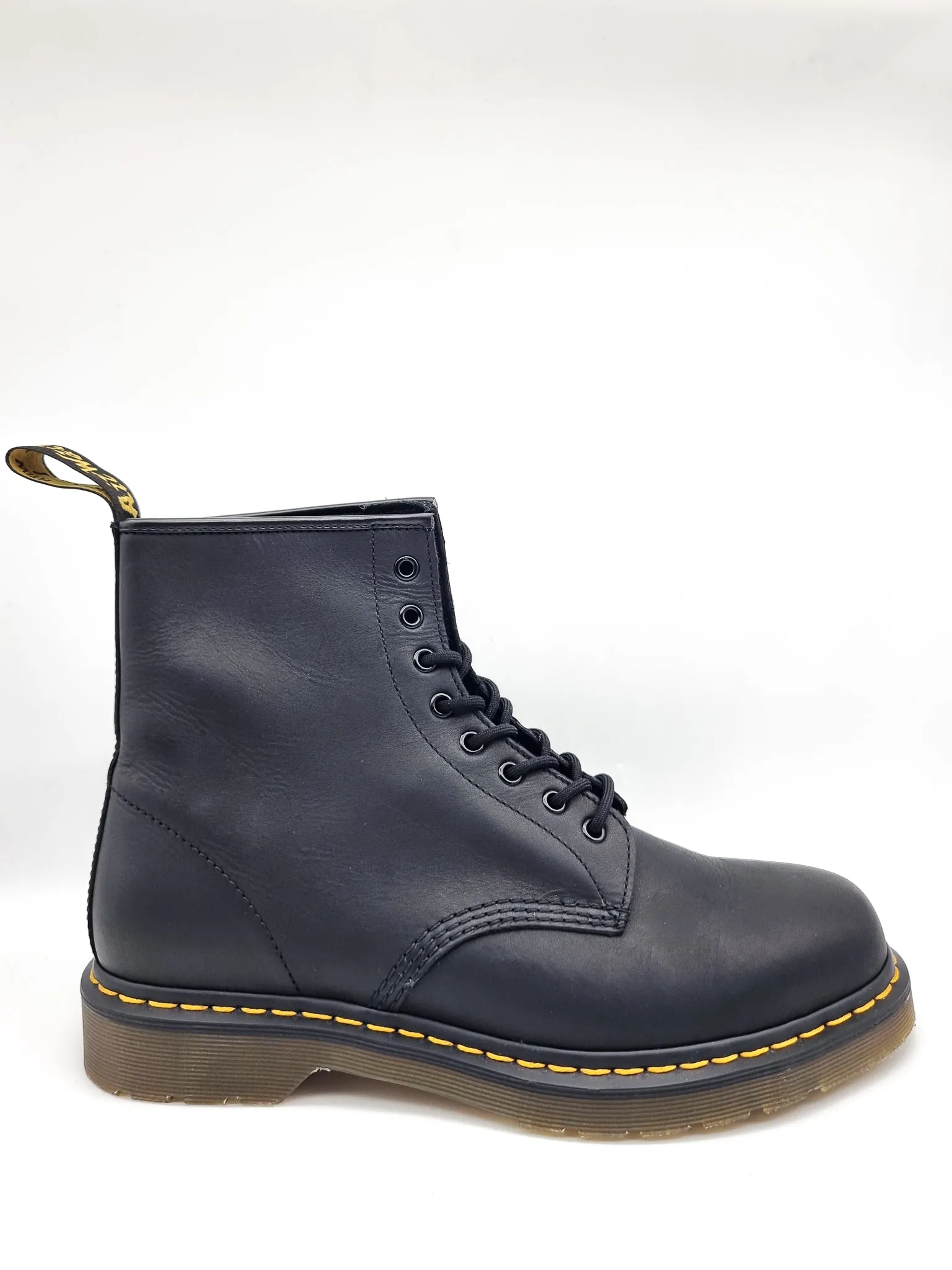DR. MARTENS 1460 BLACK GREASY
