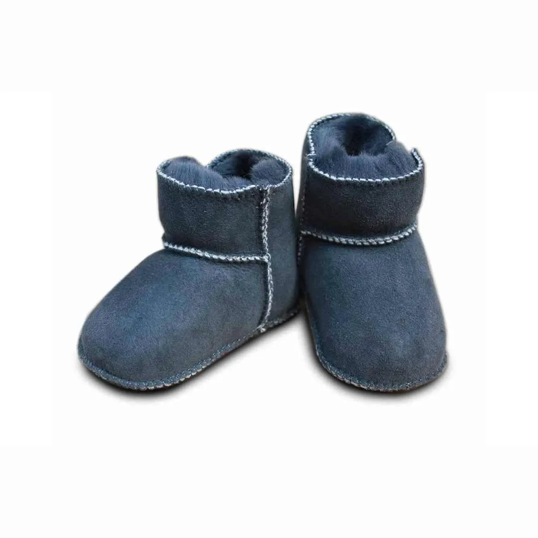 Heitmann Lambskin Booties - Anthracite