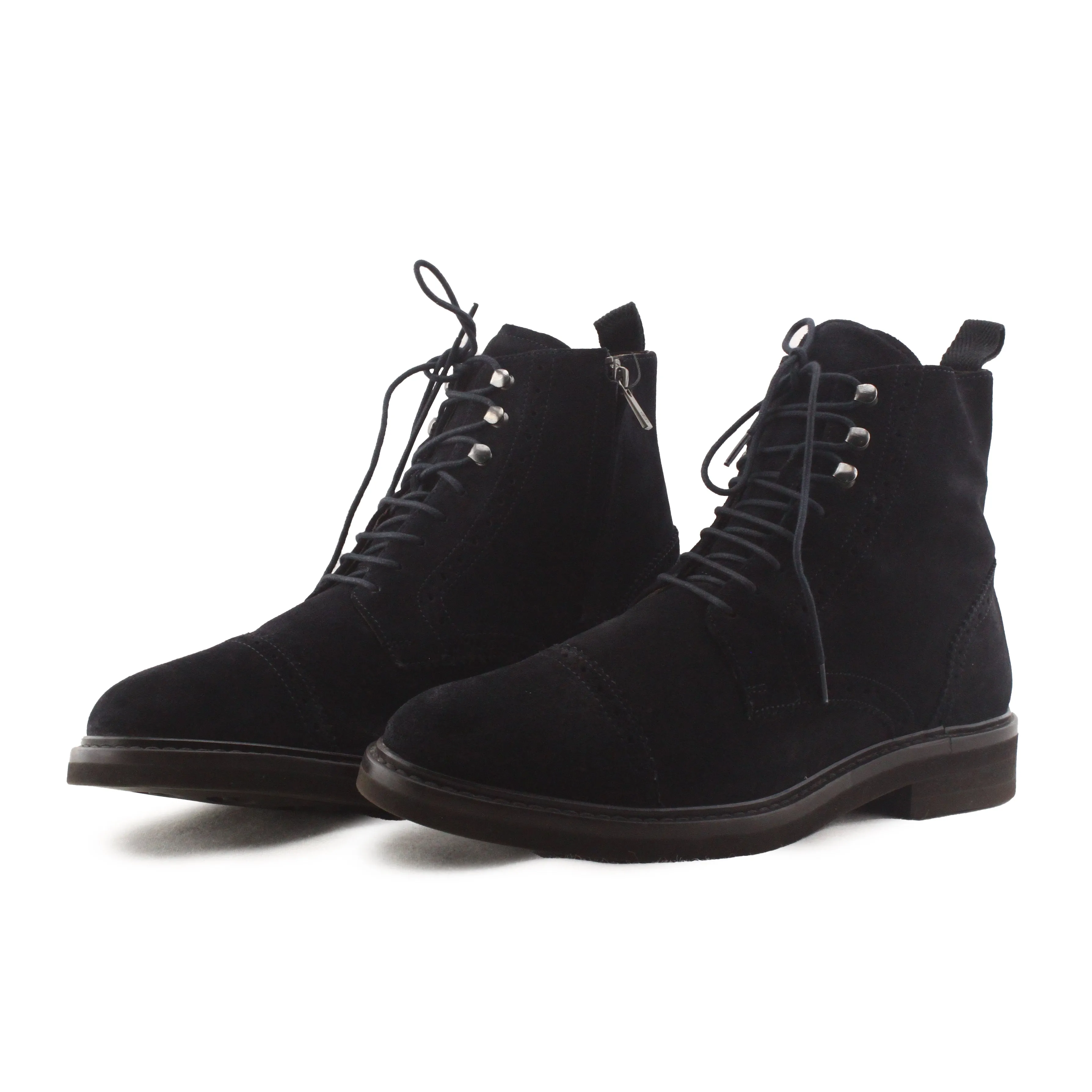 Massimo Dutti Laces Combat Boots