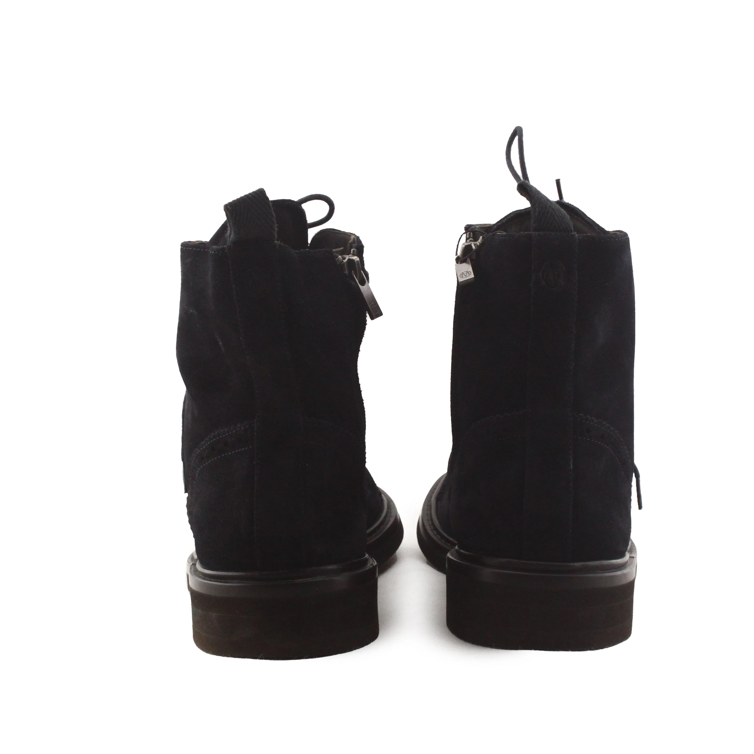 Massimo Dutti Laces Combat Boots