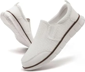 Mens Shoes Slip On Loafers Boat Walking Casual Shoes Non-Slip Lightweight Breathable Fashion Trainers