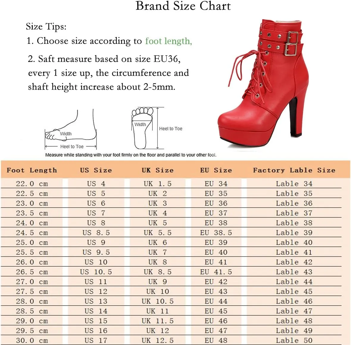 Scaoruki Fashion Platform Booties