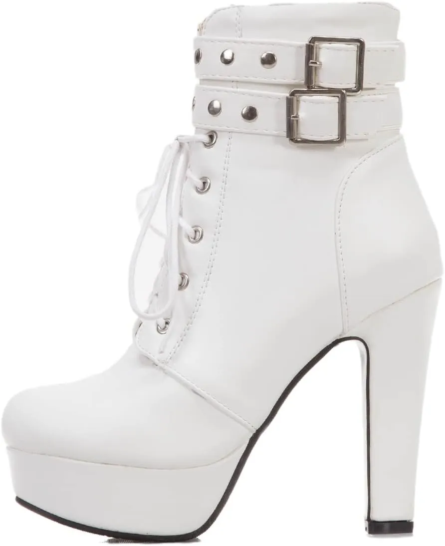 Scaoruki Fashion Platform Booties