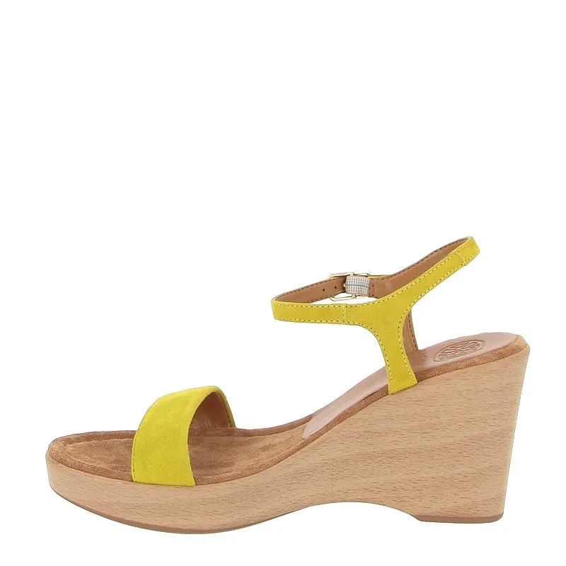 Unisa Rita Light Green Wedge Sandal