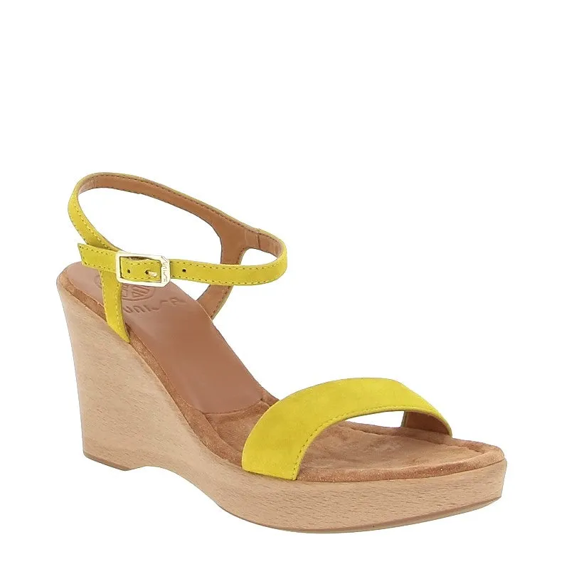 Unisa Rita Light Green Wedge Sandal