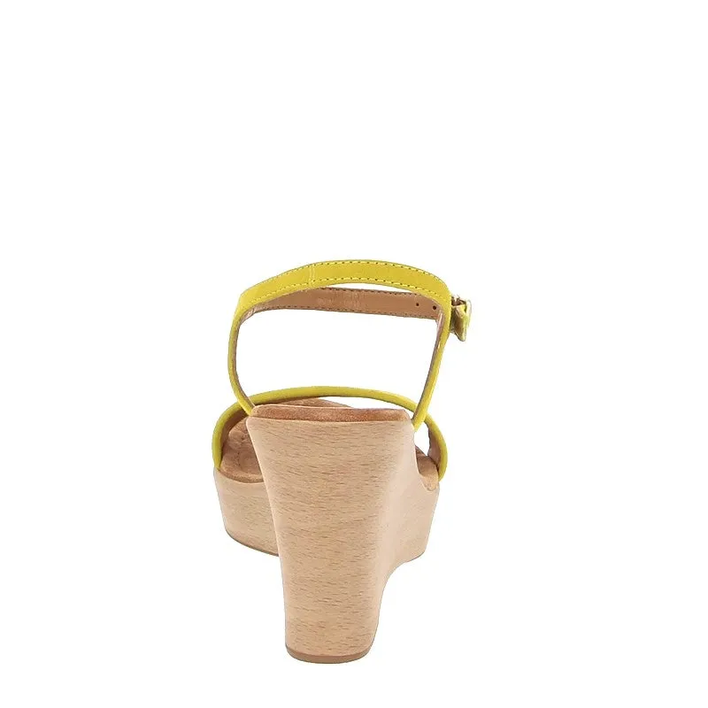 Unisa Rita Light Green Wedge Sandal