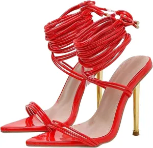 Women Summer Wedge Sandals Low Heel Comfortable Open Toe Elastic Ankle Strap Dressy Casual Shoes